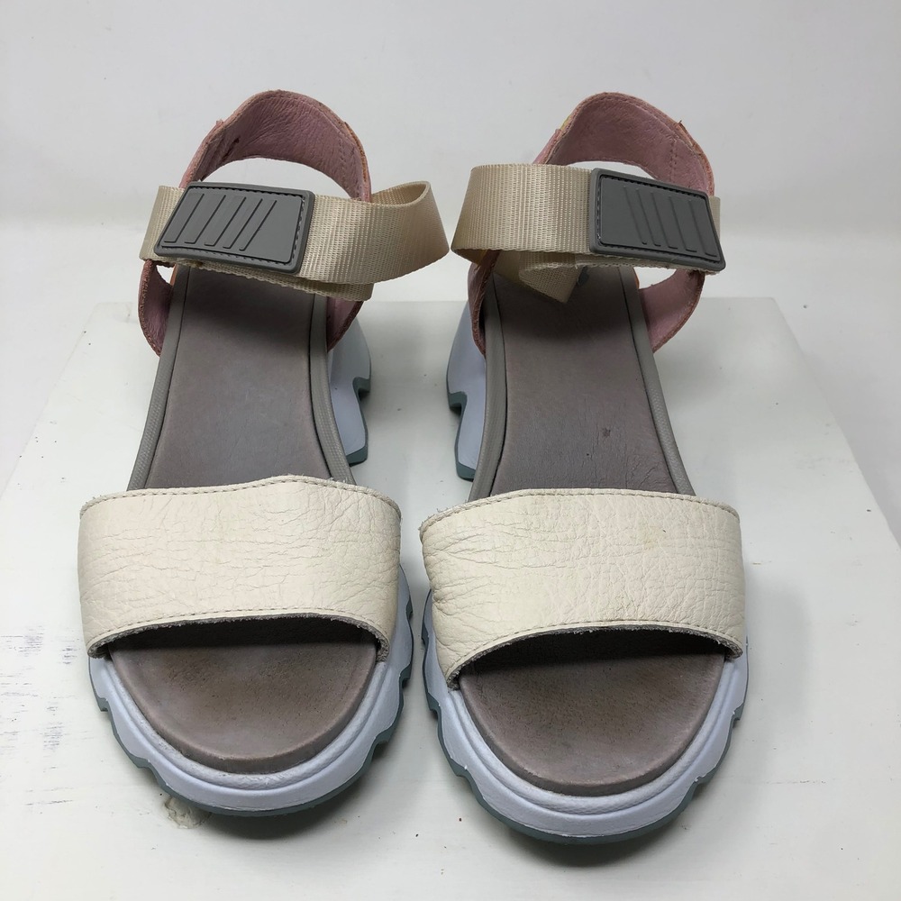 Sorel Kinetic Impact Sandals Womens 8 Pink White Chunky Sporty Streetwear Active - Picture 2 of 16
